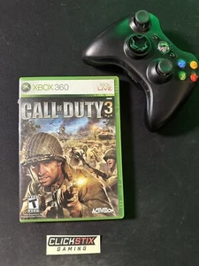 Call of Duty 3 Xbox 360 (CIB Complete w/manual) - Picture 1 of 3