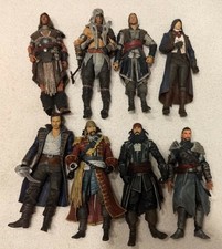 McFarlane Assassin's Creed Figure Lot of 8, Ubisoft Rare, pirates, hunter