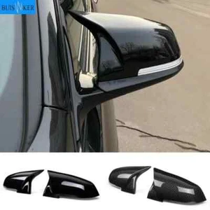 2 Cover Specchietti Calotte Per BMW serie 1 F20 F21 116i 118i 120i Nero Lucido - Photo 1/3