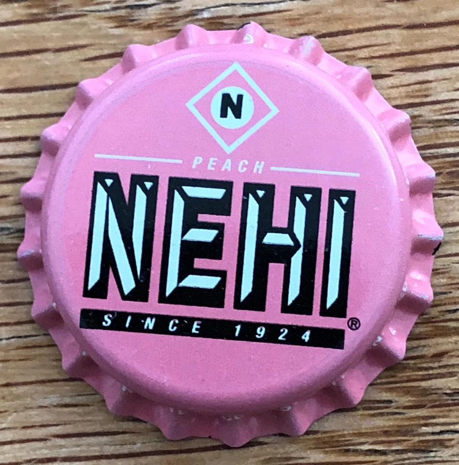 Nehi Soda Caps Vintage Original Lote Juego de 10 Botella Dr. Pepper Rosa Melocotón Años 80 Foto 1 de 4