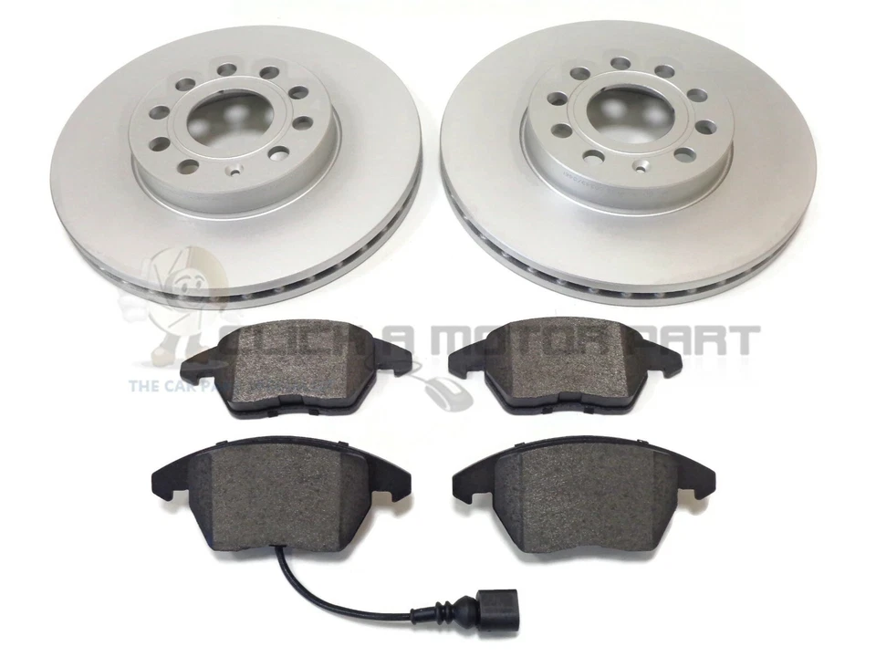 SKODA YETI 1.8 2.0 09-18 FRONT 2 BRAKE DISCS AND PADS (CHECK DISC SIZE 288MM) - Image 1 of 1