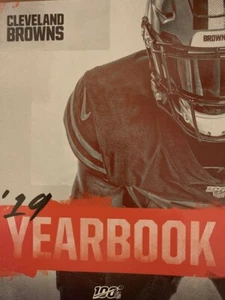 2019 CLEVELAND BROWNS YEARBOOK NFL FOOTBALL PROGRAM AFC SUPER BOWL CHAMPS !! - Picture 1 of 1