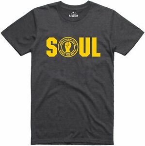 Northern Soul - Soul Logo Music Mens Regular Fit Cotton T-Shirt