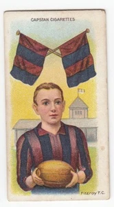 1913 Wills CALCIO AUSTRALIANO COLORI E BANDIERE Card FITZROY FC VFL AFL - Foto 1 di 1