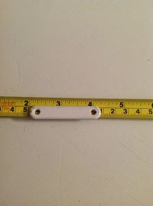 Lotto di 19 pesi in piombo con bastone dipinto RTEX bianco tende tendaggio cucito 2,25" - Foto 1 di 3