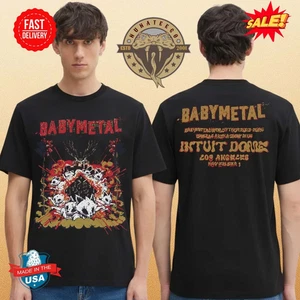 Babymetal World Tour 2025 2026 On November 1 2025 Kogitsune Strike LA T-Shirt - Bild 1 von 4