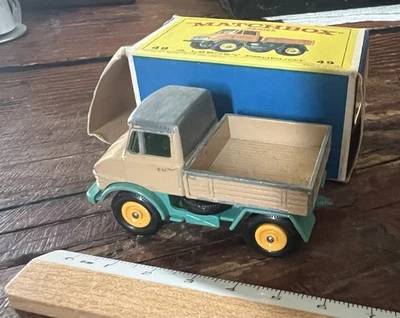 Vintage Matchbox #49 Unimog with Original Box - Image 1 of 4