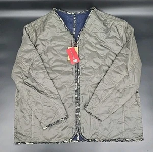 Clot Wende Steppjacke marine olivgrün nagelneu mit Etikett Gr. Xl RAR - Bild 1 von 7