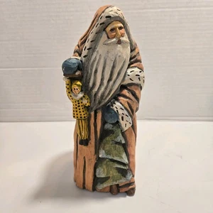  Silvestri Father Christmas Santa w/ Marionette Signed A Costanza - Picture 1 of 9