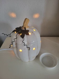 Scentsy Rustic Pumpkin Full Size Warmer Thanksgiving Fall Halloween Classic - Picture 1 of 3