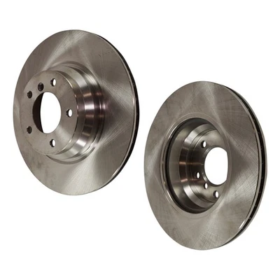 Par de discos de freno delanteros de hierro fundido para BMW X1 2012-2014 del lado del conductor y del pasajero Foto 1 de 4