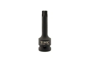 TMAX T-55 3" Long Black Impact Torx Socket Bit 1/2 Inch Square Drive Auto Tool - Picture 1 of 4