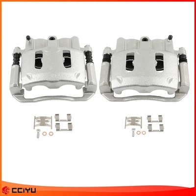 Pair Front Brake Calipers w/Bracket For 95-02 FORD RANGER 95-01 FORD EXPLORER Foto 1 de 4