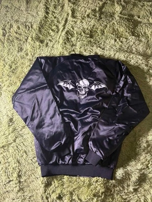 Vintage Avenged Sevenfold Bat Country Logo Tour Bomber Jacket Size Medium!!!! - Image 1 of 4