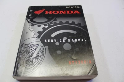 MANUAL DE SERVIÇO DE FÁBRICA GENUÍNO HONDA 2003-2004 ST1300/A FABRICANTE DE EQUIPAMENTO ORIGINAL # 61MCS01 - Imagem 1 de 4