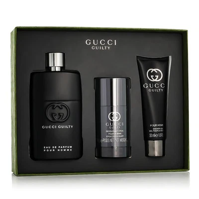 Gucci Guilty Pour Homme EDP 90ml + DST 75ml + SG 50ml (man) - Image 1 of 2