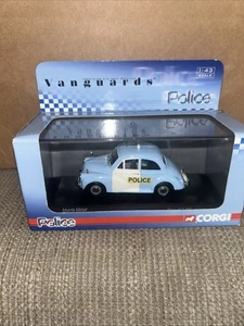 Corgi Vanguards 1/43 Morris Minor Metropolitan Traffic Police 75th Ann VA05806 - Picture 1 of 6