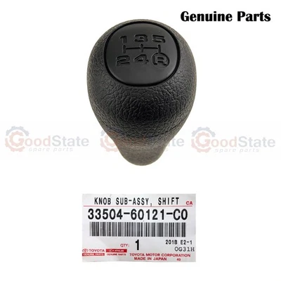 Genuine Toyota LandCruiser 80 Series HZJ HDJ FZJ Gear Shift Knob Dark Grey 5Sp - Image 1 of 3