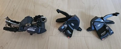 Schaltung + Schalthebel Deore LX SL-M570 + RD-M570 - Bild 1 von 4