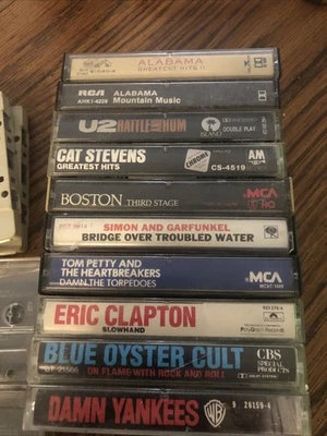 Cassette Lot 10 Rock GNR Fleetwood Mac BOC Tom Petty  - Imagem 1 de 4