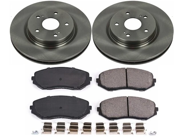 Kit de pastillas de freno delanteras y rotor para 06-13 Suzuki Grand Vitara SN74V1 Foto 1 de 1