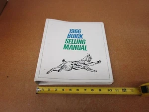1966 Buick Dealer Album Data Book selling features manual Skylark Riviera - Picture 1 of 11