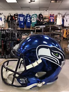 NFL Seattle Seahawks Full Size Replica Helm von Riddell - Bild 1 von 5