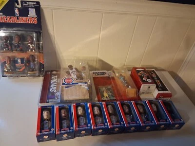 Campeones de la NBA Detroit Pistons Burger King Bobbleheads 2004 + más recuerdos de la NBA Foto 1 de 4