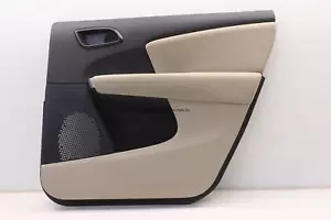 2012 - 2020 DODGE JOURNEY REAR PASSENGER RIGHT DOOR TRIM PANEL BASE BEIGE BLACK - Picture 1 of 11