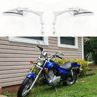 Paar Motorrad Spiegel Ruckspiegel Seitenspiegel Fur Harley Kawasaki Honda Yamaha