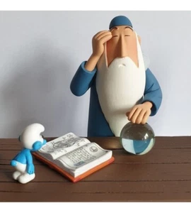 Homnibus and the Smurf Figure - Peyo - Like An Angel Zedibulle Editions - Picture 1 of 6