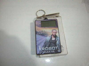 WILL SMITH PROMO KEYCHAIN CLOCK 2004 ROBOT MOVIE IN BOX MIAMI FRESH PRICE  - Picture 1 of 4