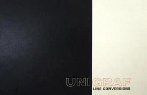 UNIGRAF Commercial Printing Graphics History Promo Catalog Los Angeles CA 1960s - Picture 1 of 9