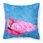 &quot;Caroline&#39;s Treasures 8686PW1414 Bird Flamingo Decorative Canvas Fabric Pillo...