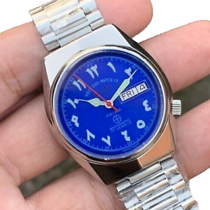 Original West End Watch Co Arabic Automatic  17 Jewels Swiss Men,s Wrist Watch