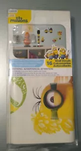 CALCOMANÍAS DE PARED MINIONS 16 piezas Peeling & Stick TOTALMENTE NUEVAS - Imagen 1 de 2