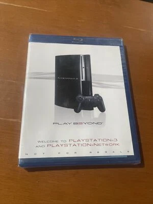 Playstation 3 Play Beyond Blu-Ray Disc Welcome to PS3 NEW Sealed - Image 1 of 4