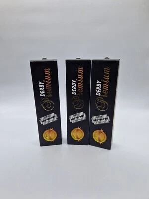 Derby Premium Rasierklingen Doppelklinge 60 x 5 Klingen Gesamt 300Stück R01E3A01