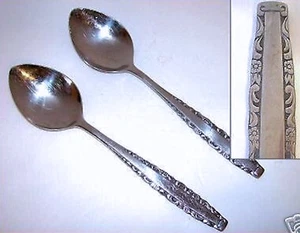 2+TABLESPOON ONEIDA NORTHLAND LOVE STORY STAINLESS - Picture 1 of 1
