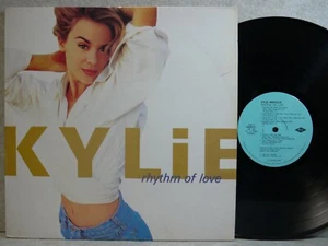 Kylie Minogue Rhythm of Love 1990 Korea LP Picture & Lyric W/In EX+ ~ NM Promo - Picture 1 of 4