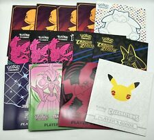 Pokemon TCG Elite Trainer Box ETB PLAYER'S GUIDE (Booklet) Choose Your Guide