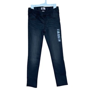 SO Jegging Pull On Stretch Pants Adjustable Waist Gray Girls Size 10 - Picture 1 of 5