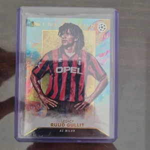 Tarjeta Legacy Ruud Gullit AC Milan Topps Liga de Campeones 49/49 Inception - Imagen 1 de 3
