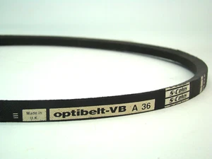 OPTIBELT-VB S=C Plus A36 V Belt Made In UK - Picture 1 of 1