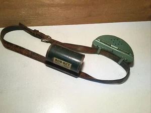 3 Vintage Fishing Metal Bait Boxes And Leather Belt For Fishing - Picture 1 of 11