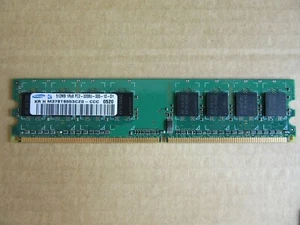 Samsung 512MB PC2-3200U DDR2 Desktop PC Memory 400MHz - Picture 1 of 2