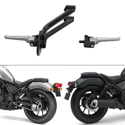 Reposapiés trasero pasajero apto para Honda Rebel CMX300 500 2017-2024 Foto 1 de 4