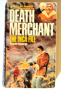 The Inca File Pinnacle 052341658x Death Merchant #51 Joseph Rosenberger - Picture 1 of 7