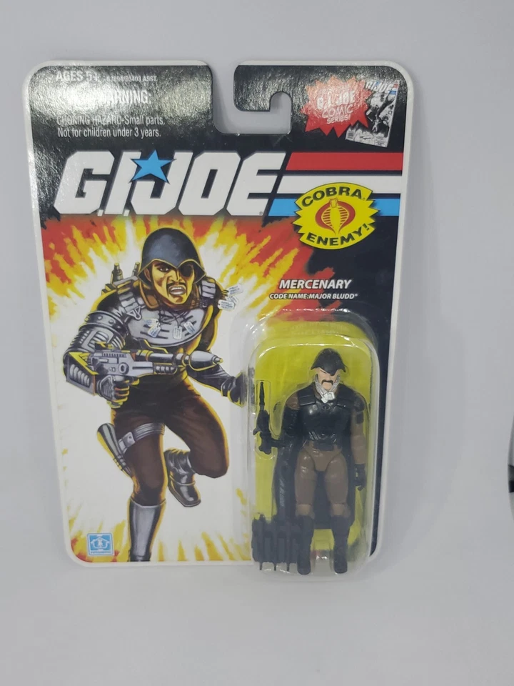 Major Bludd Gi Joe 25th Anniversary Wave 8 Revision Hasbro Cobra Ages 5