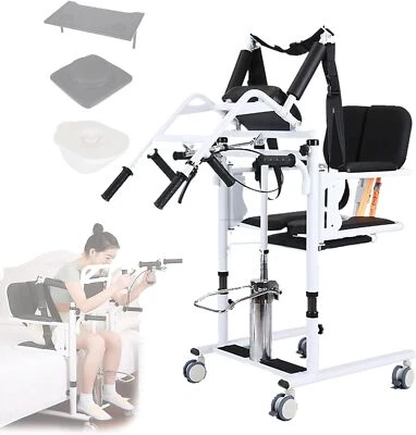 PETOUR 5 in 1 Hydraulischer Patientenlifter Transferhilfe Seniorenlift Rollstuhllift DE